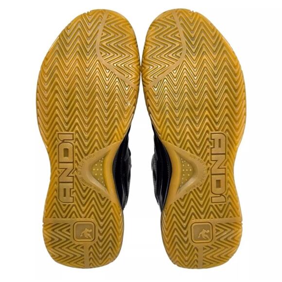 AND1 Backcut Basketball High-Top Sneakers 13 - Picture 4 of 6